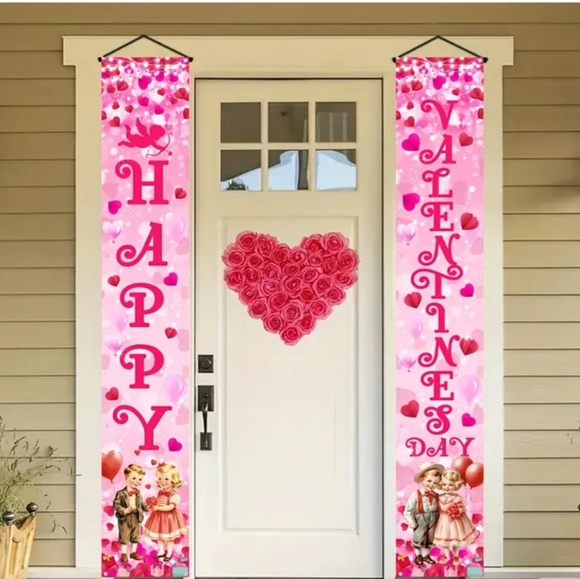 Other - New Valentine's Day Indoor Outdoor Decoration Banners
